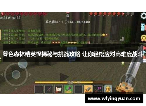 暮色森林精英怪揭秘与挑战攻略 让你轻松应对高难度战斗