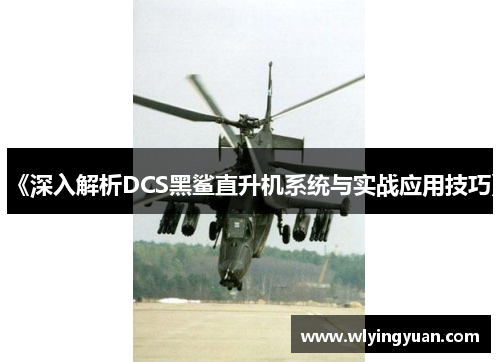 《深入解析DCS黑鲨直升机系统与实战应用技巧》